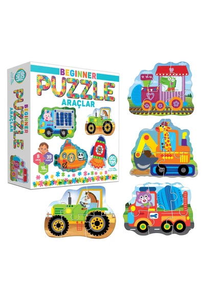 Circle Toys Beginner Puzzle Araçlar - Resim 4