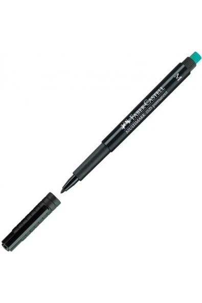 Faber Castell 1525 Permanent Asetat Kalem (m) Siyah ürün görseli 1