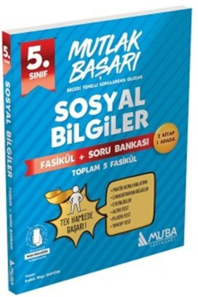 Referans Yayınları Muba Yayınları 5. Sınıf Sosyal Bilgiler Fasikül Soru Bankası ürün görseli 1