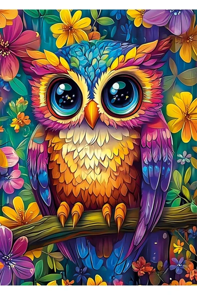 Ks Games Colored Owl 50 Parça - Resim 2