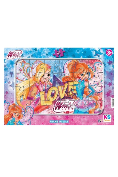Ks Puzzle WINX 704 Winx Frame Puzzle 24 Parça ürün görseli 1