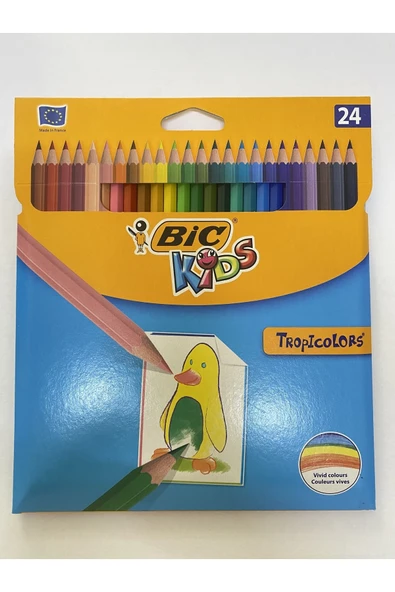 Bic Kids 24 Lü Kuru Boya ürün görseli 1