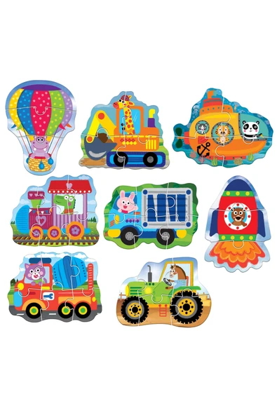 Circle Toys Beginner Puzzle Araçlar - Resim 5