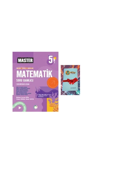 Okyanus Yayınları 5. Sınıf Master MATEMATİK Soru Bankası (NOT DEFTERİ HEDİYE) ürün görseli 1