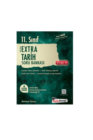Kafa Dengi Yayınları Kafa Dengi Yayınları 11. Tarih Soru Bankası Extra ürün görseli 1