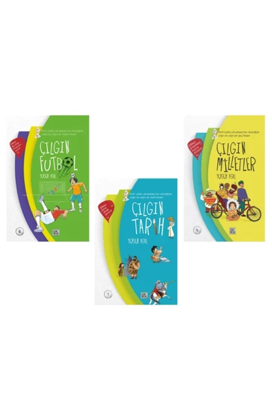 Nesil Genç Çılgın Futbol / Çılgın Milletler / Çılgın Tarih 3 Kitap Set ürün görseli 1