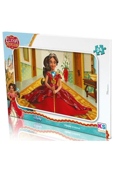Ks Games Ks frame puzzle Elana Avalor 24 prç. ELN-704 ürün görseli 1