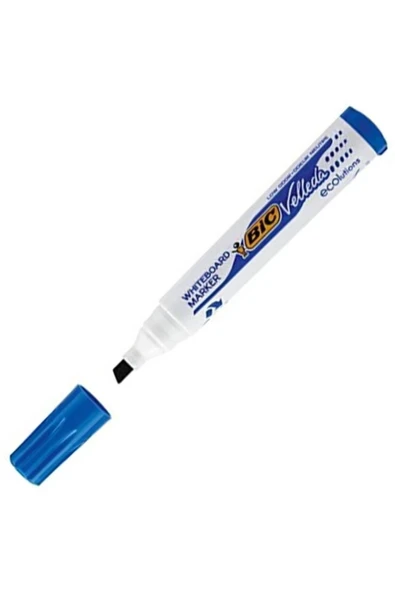 Bic Velleda 1751 Tahta Kalemi Kesik Uç Mavi ürün görseli 1