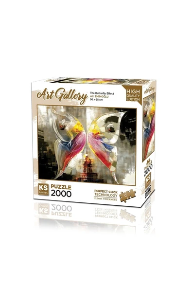Ks Puzzle 22528 PUZZLE 2000 KELEBEK ETKİSİ ürün görseli 1