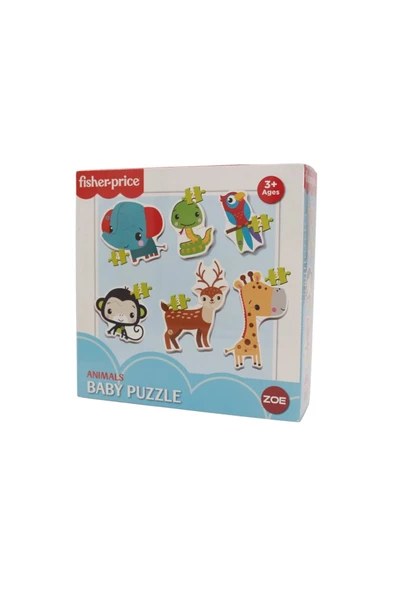 KS Oyuncak Fisher Price Baby Puzzle Animals ürün görseli 1