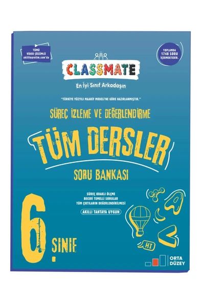 Okyanus Yayınları 6. Sınıf Classmate Tüm Dersler Soru Bankası ürün görseli 1