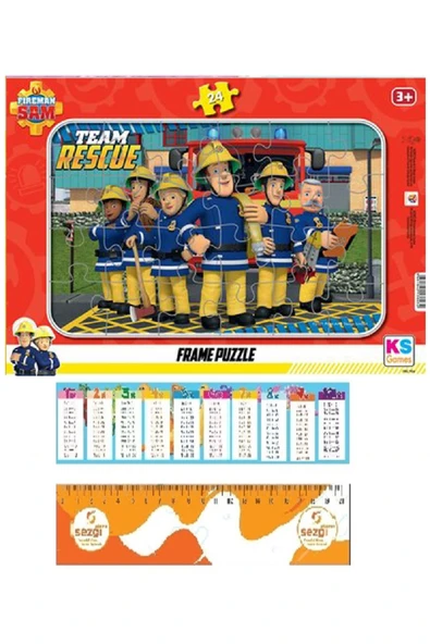 Ks Games Fairies Frame Puzzle/Yapboz 24 Parça 3+ Yaş ve Sezgi Store Cetvel ürün görseli 1
