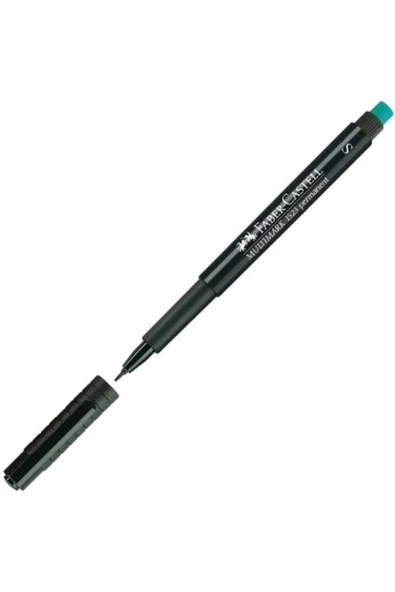 Faber Castell 1523 Permanent Asetat Kalem (s) Siyah ürün görseli 1