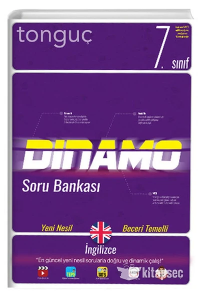 Tonguç Yayınları Tonguç Yay 7.sınıf Ingilizce Dinamo Soru Bankası ürün görseli 1