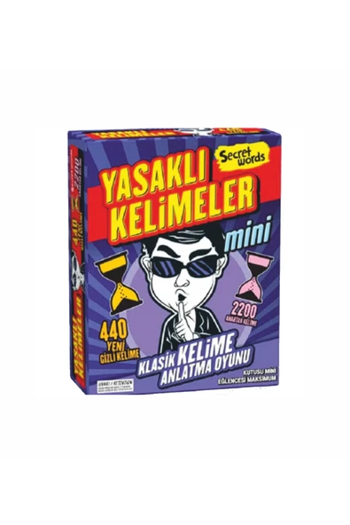 kaplantoys Yasaklı Kelimeler MİNİ – Secret Words - Tabu - Eğlenceli ve Zeka Geliştirici Kelime Oyunu ! ürün görseli 1