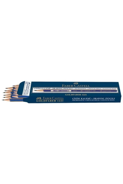 Faber Castell Goldfaber 12 Li 3h Dereceli Kurşun Kalem ürün görseli 1