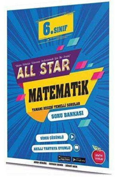 Newton Yayınları 6. Sınıf Allstar Matematik Soru Bankası ürün görseli 1