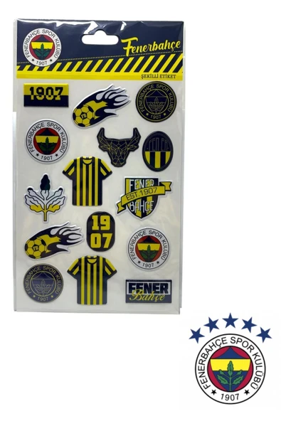 Fenerbahçe Sticker - Şekilli Etiket ürün görseli 1