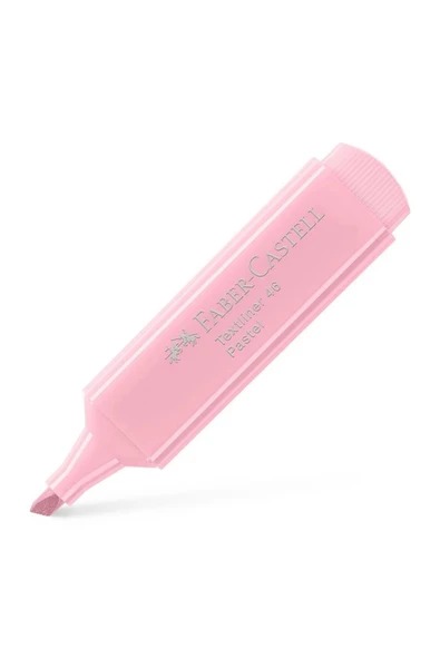 Faber Castell TEXTLINER FOSFORLU KALEM PASTEL AÇIK PEMBE 1546 ürün görseli 1