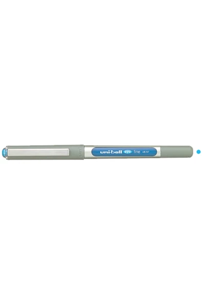 UNİ-BALL Uni-ball Roller Kalem( 12 Adet ) Eye Fine Bilye Uç 0.7 Mm Açık Mavi Ub-157 ürün görseli 1
