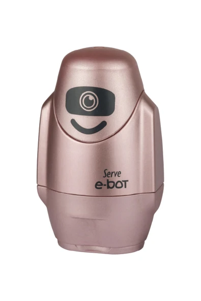Serve E-bot Silgili Kalemtraş Metalik Roze ürün görseli 1