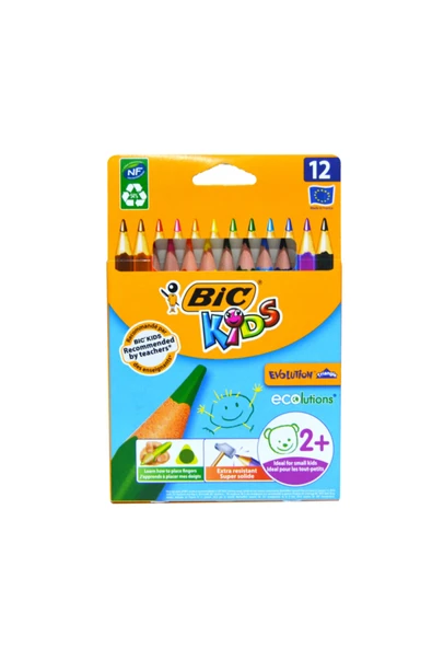 Bic Bıc Kuruboya Evolutıon Triangle Üçgen Jumbo 12li ürün görseli 1