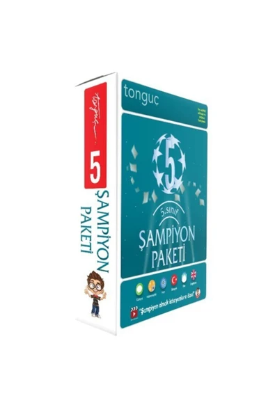 Tonguç Akademi Tonguç 5. Sınıf Şampiyon Seti ürün görseli 1