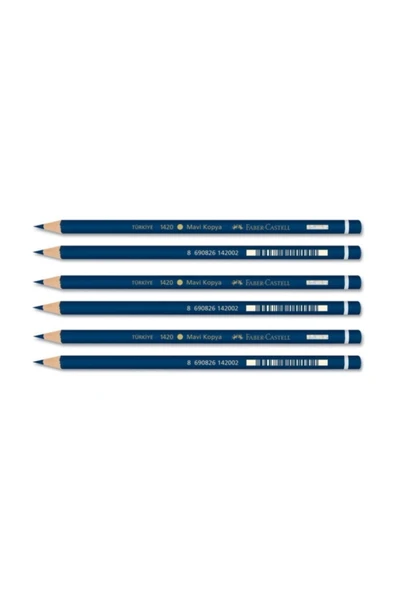 Faber Castell Mavi Kopya Kalemi ( 6 Adet ) - Ty ürün görseli 1