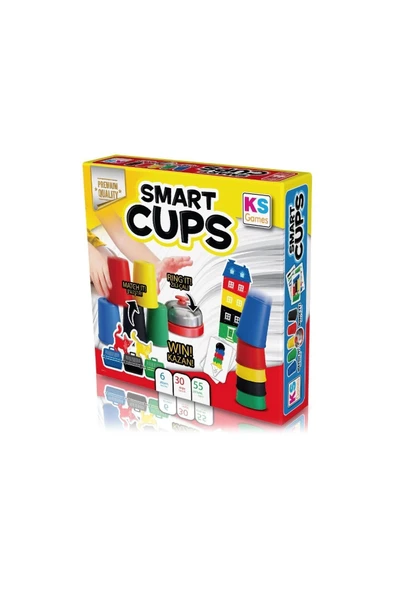 Ks Puzzle SK Games Smsanat Cups Akıllı Bardaklar Zeka Oyunu ürün görseli 1