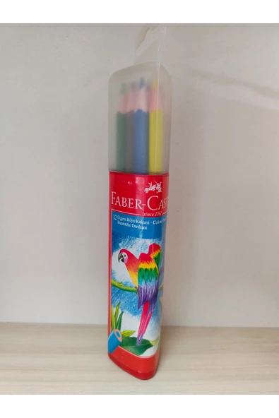 Faber Castell Faber castel Üçgen Kuru Boya 12 'li ürün görseli 1