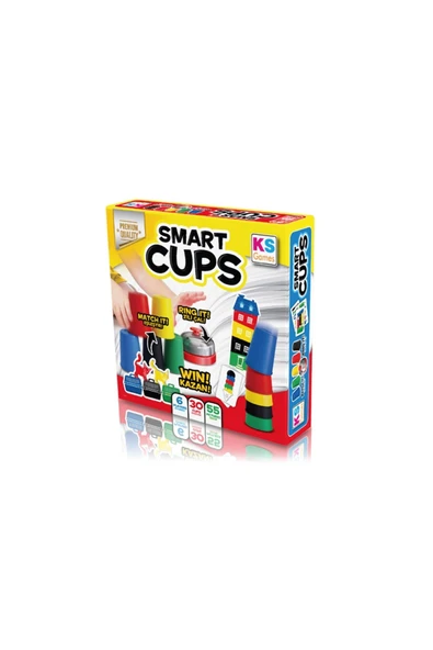 Ks Games Smart Cups Akıllı Bardaklar Eğitici Dikkat ve Hız Oyunu ürün görseli 1