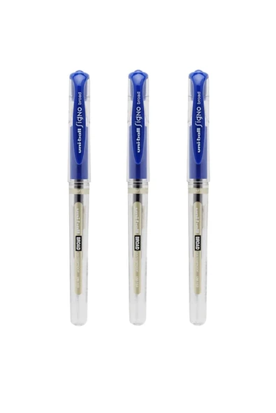 UNİ-BALL Uniball UM-153 Signo Broad 1.0 Mm İmza Kalemi Mavi - 3 ADET ürün görseli 1
