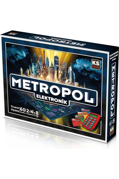 Ks Games Metropol Elektronik Kutu Oyunu 25135 ürün görseli 1