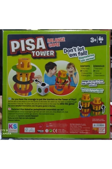 Ks Games Pisa Tower Denge Oyunu - Resim 2