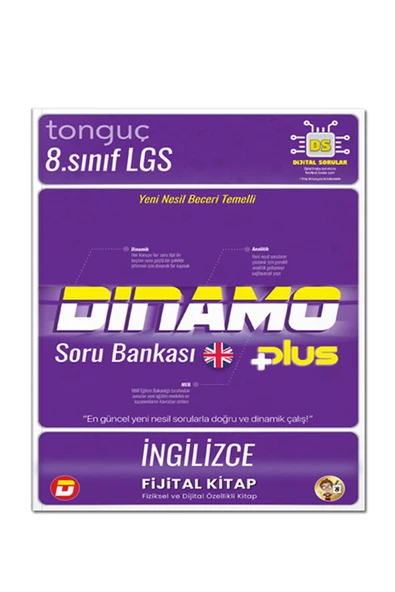 Tonguç Yayınları 8. Sınıf Lgs Ingilizce Dinamo Soru Bankası ürün görseli 1