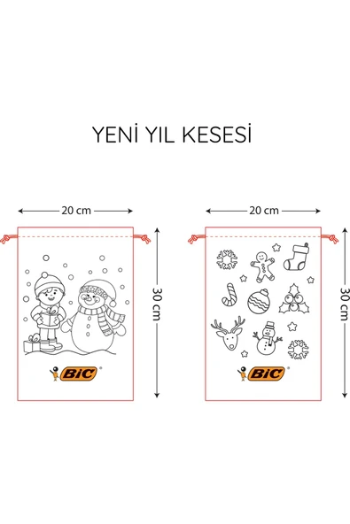 Bic Kids Yeni Yıl Seti - 22 Parça - Resim 6