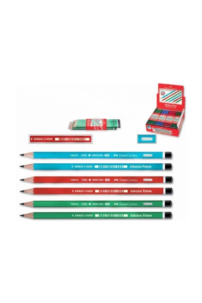 Faber Castell Mercanlı Kurşun Kalem 144 Lu ürün görseli 1