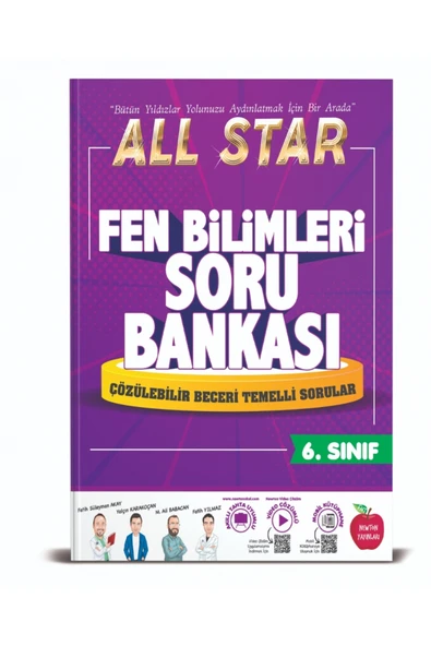 Newton Yayınları Newton Yayınları 6 Sınıf Fen Bilimleri All Star Soru Bankası ürün görseli 1