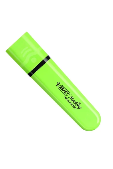 Bic Marking Flat  Fosforlu Kalem - Resim 2
