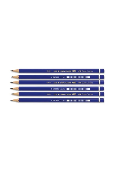 Faber Castell Faber Sınav Kalemi (5165222000) 6 Lı Paket ürün görseli 1