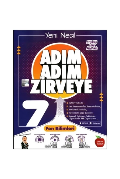 Newton Yayınları 7. Sınıf Adım Adım Zirveye Fen Bilimleri Soru Bankası ürün görseli 1