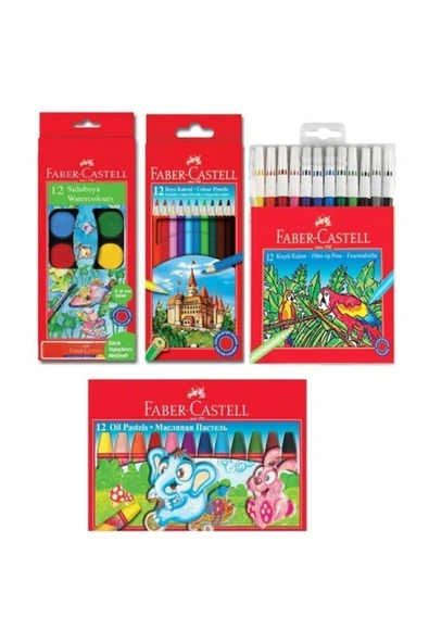 Faber Castell l Öğrenci Boyama Seti ürün görseli 1