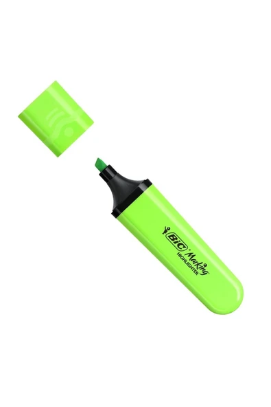 Bic Marking Flat  Fosforlu Kalem ürün görseli 1