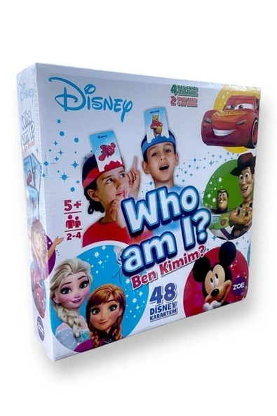 Zoe Ben Kimim Disney Lisanslı Aileler Yetişkinler Ve Çocuklar Için Parti Masa Oyunu Kart Oyunu ürün görseli 1