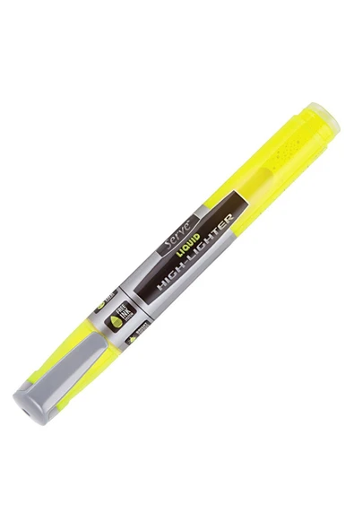Serve Liquid Highlighter Sıvı Mürekkepli Fosforlu Kalem Pastel Sarı ürün görseli 1