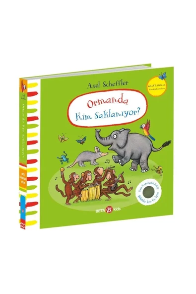 Beta Yayınevi Ormanda Kim Saklanıyor? Keçe Kapaklı Kitap ürün görseli 1