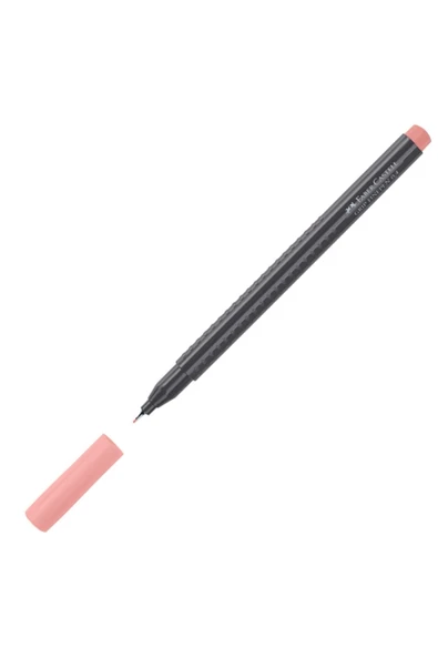 Faber Castell Grip Finepen 0.4 Mm Siyah Gövde Metal Uç - Ten Rengi ürün görseli 1