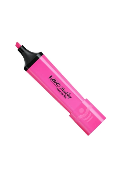 Bic Marking Flat  Fosforlu Kalem - Resim 3