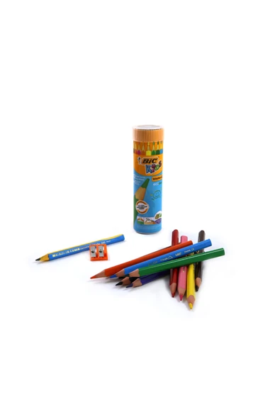 Bic Evolutıon 12+1 Metal Tüp Kuruboya 958191 - Resim 4