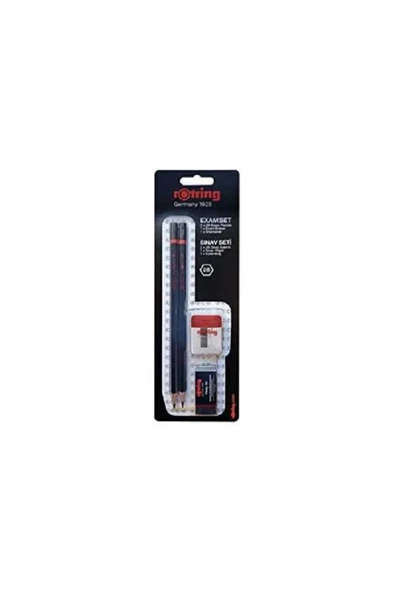 Rotring Kurşun Kalem Sınav Seti Silgili ürün görseli 1